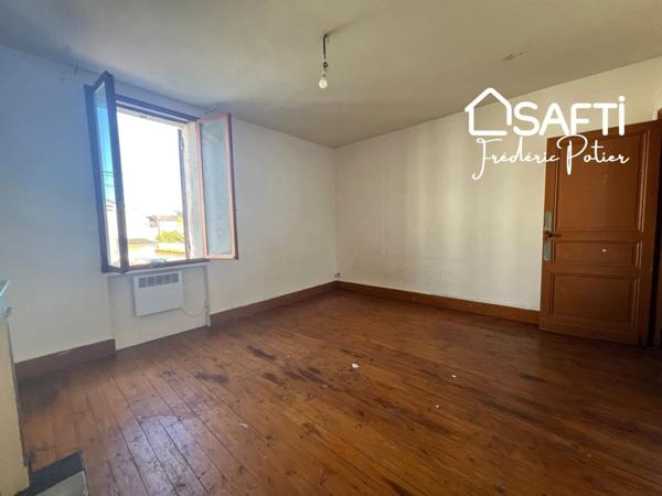 Maison de ville à rénover - 90 m² avec jardin