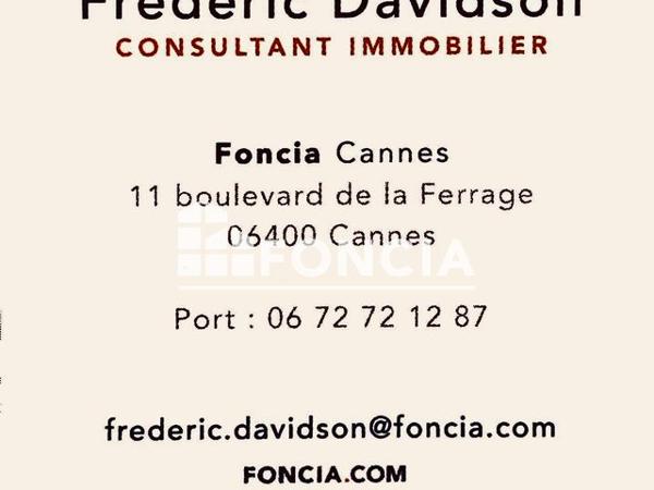 À vendre Appartement 2 pièces 50.14 m² - Cannes 06400