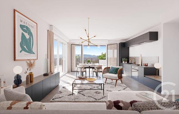 Appartement T4 à vendre  4 pièces - 84,42 m2 THONON LES BAINS - 74