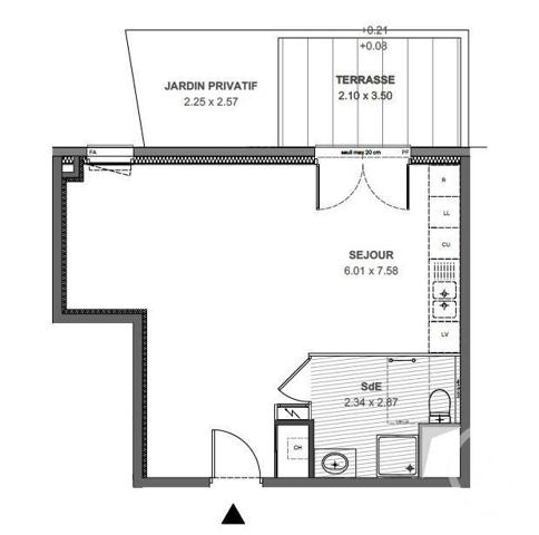 Appartement T4 à vendre  4 pièces - 84,42 m2 THONON LES BAINS - 74