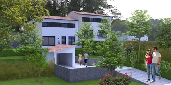 Marseille (13012) MARSEILLE 12e - Terrain de 1000m² avec projet de villa - Permis en cours