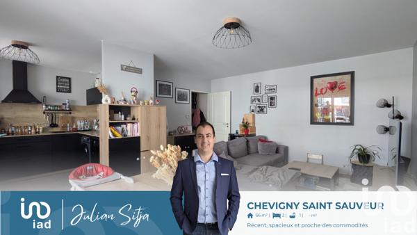 Apartment for sale 3 rooms 66 m² Chevigny-Saint-Sauveur