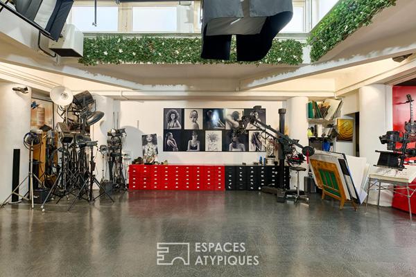 Loft confidentiel aux volumes cathédrale – Village d’Auteuil