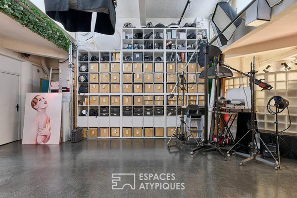 Loft confidentiel aux volumes cathédrale – Village d’Auteuil