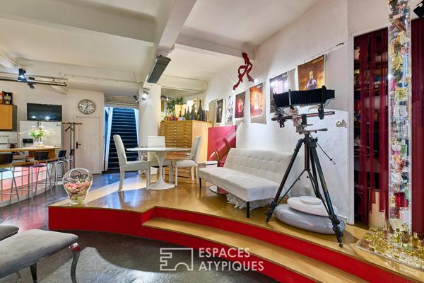 Loft confidentiel aux volumes cathédrale – Village d’Auteuil