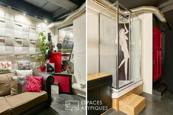 Loft confidentiel aux volumes cathédrale – Village d’Auteuil