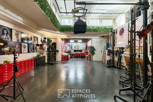 Loft confidentiel aux volumes cathédrale – Village d’Auteuil