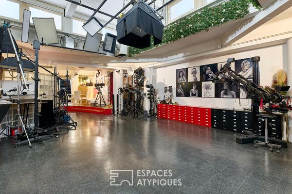 Loft confidentiel aux volumes cathédrale – Village d’Auteuil