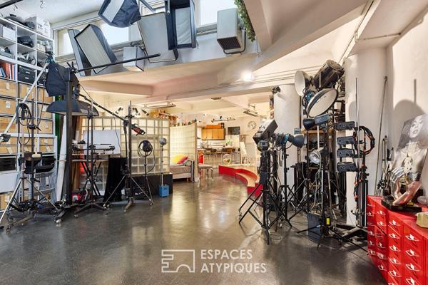 Loft confidentiel aux volumes cathédrale – Village d’Auteuil