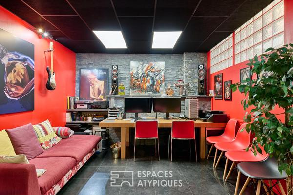 Loft confidentiel aux volumes cathédrale – Village d’Auteuil