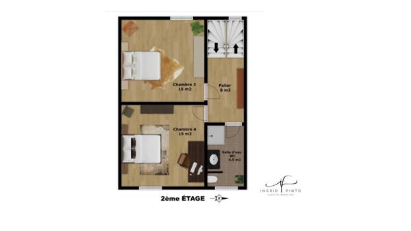 Parthenay secteur gare - Maison rénovée 155 m², 4 chambres, jardin clos et grenier aménageable