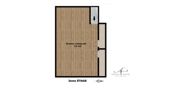 Parthenay secteur gare - Maison rénovée 155 m², 4 chambres, jardin clos et grenier aménageable