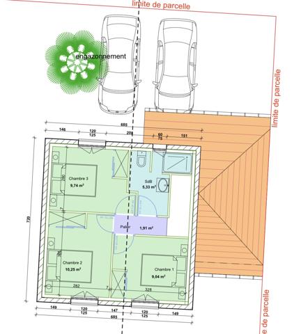 À vendre - Bastide, 4 pièces situé à Villefontaine (38090)