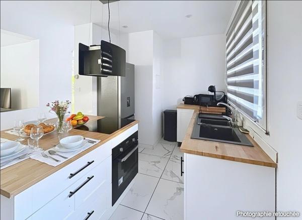 Maison rénovée de 78 m² avec jardin, garage et sous-sol – Joué-lès-Tours centre