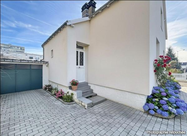 Maison rénovée de 78 m² avec jardin, garage et sous-sol – Joué-lès-Tours centre