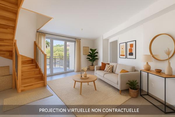 Appartement NEUF Vitrolles T3 de 63,30 m2 avec terrasse de 10,98 m²