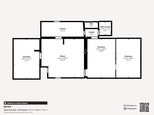 Ferme de caractère à rénover - 3 chambres - Dépendances 115 m² - Terrain 1500 m² - Proche Louhans