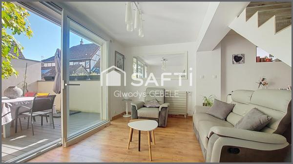 Maison de village avec 4 chambres et 2 terrasses !