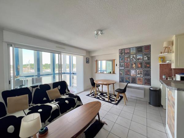 CAPBRETON À vendre Appartement T2 avec vue sur le port, cave et parking