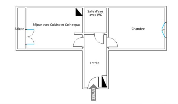 Appartement à vendre 2 pièces 36 m² Annecy