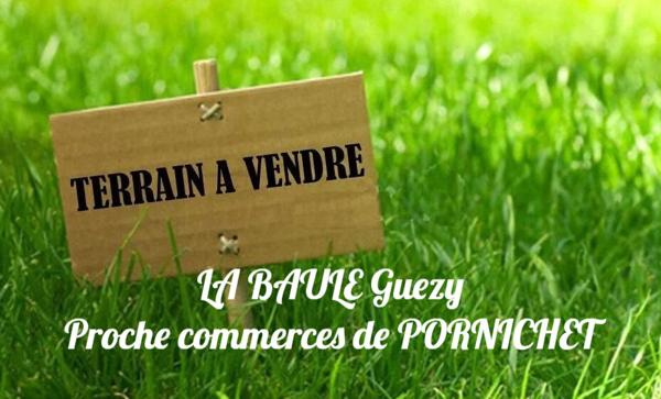 Vente terrain La Baule Escoublac : 222 600 € - AJP Immobilier Pornichet