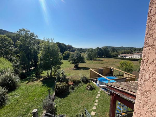 MAISON A VENDRE SUR LAROQUE D'OLMES - EMPLACEMENT PRISE AVEC VUE DEGAGEE - EXCLUSIVITE