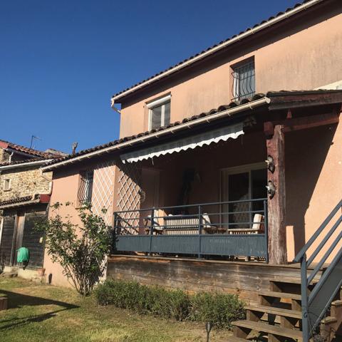 MAISON A VENDRE SUR LAROQUE D'OLMES - EMPLACEMENT PRISE AVEC VUE DEGAGEE - EXCLUSIVITE