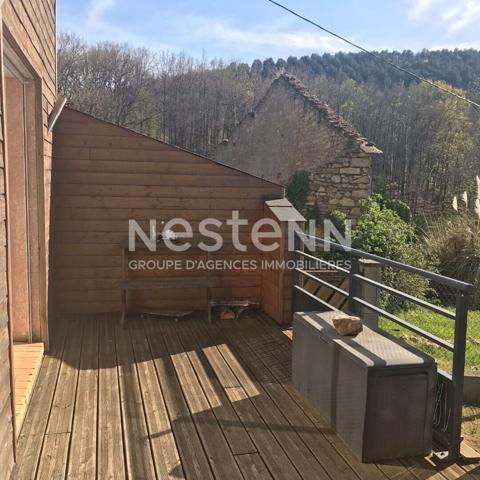 MAISON A VENDRE SUR LAROQUE D'OLMES - EMPLACEMENT PRISE AVEC VUE DEGAGEE - EXCLUSIVITE