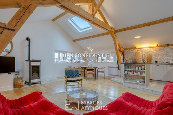 Appartement de caractère avec vue sur les toits