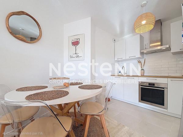 MANDELIEU : 2P REZ DE JARDIN - Rénové - au calme