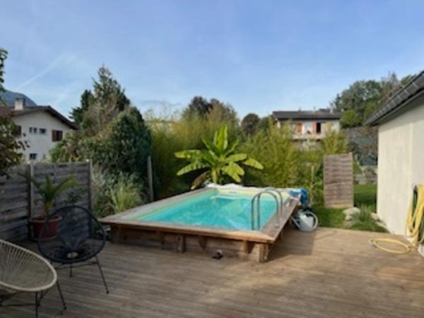 Maison familiale 4 chambres à Grésy-sur-Aix avec jardin, double garage, piscine (73)