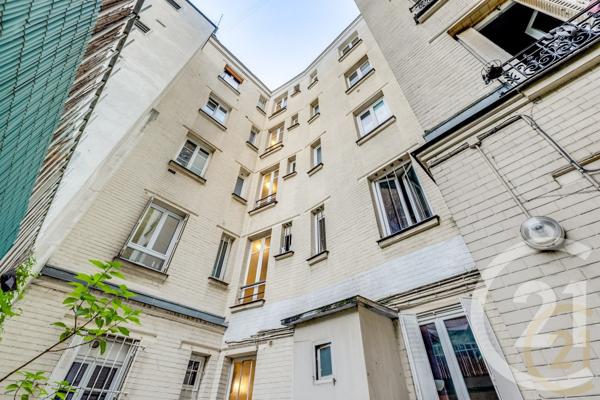 Appartement F1 à vendre  1 pièce - 26,76 m2 PARIS - 75017
