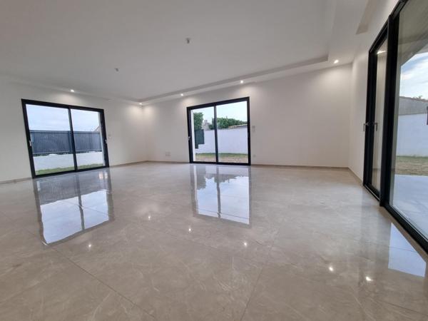 Maison de plain pied construite en 2022.