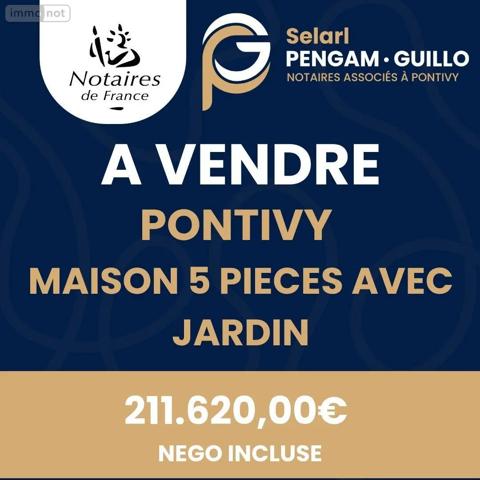 Achat - Maison Pontivy 56300 5 pièces 111 m 2 688 m 2