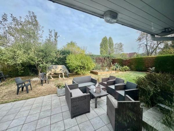 Maison de 137m2 avec 4 chambres , jardin et garage SAINS EN AMIENOIS (80)