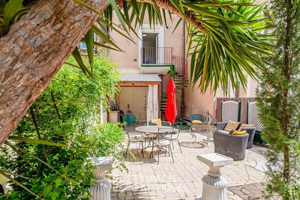 Appartement renaissance unique avec jardin privatif et garage