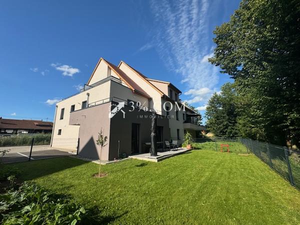 3%COM Très beau F3 avec terrasse construction de 2022 Hochfelden (67270)