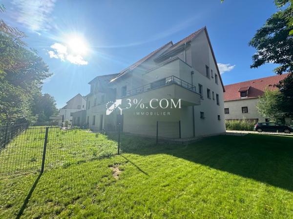 3%COM Très beau F3 avec terrasse construction de 2022 Hochfelden (67270)