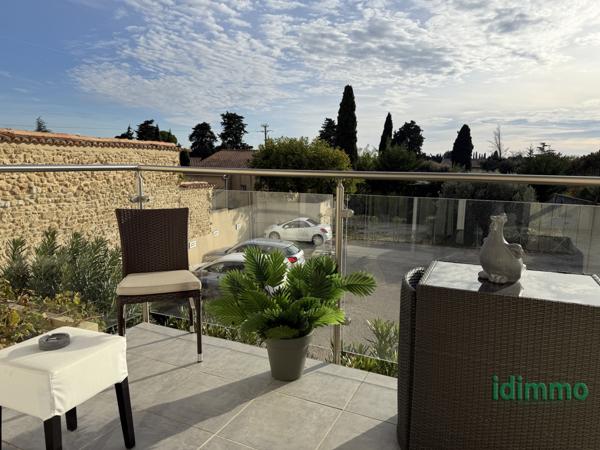 Appartement meublé Sainte-Cécile-les-Vignes (84290)