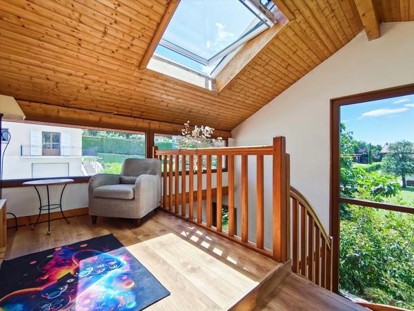 Maison à vendre 4 pièces 150m² et appartement indépendant 41m² (74200) THONON LES BAINS