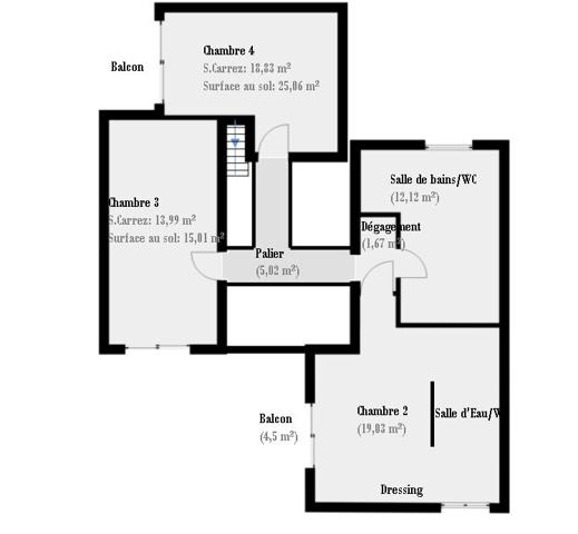 Maison
         6 pièces
        - 180 m² Exclusivité 575 000 € *