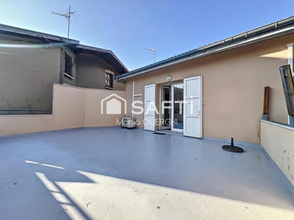 Appartement T3, 98.82  m², 2 chambres, garage, terrasse