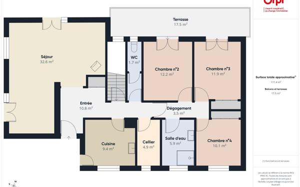 Maison à vendre    4 pièces • 129,25 m2 Saint-Jeoire-Prieuré