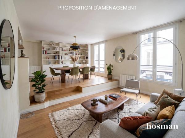 Esprit Maison : Triplex atypique de 87 m² au calme absolu - Rue de Chabrol 75010, Paris