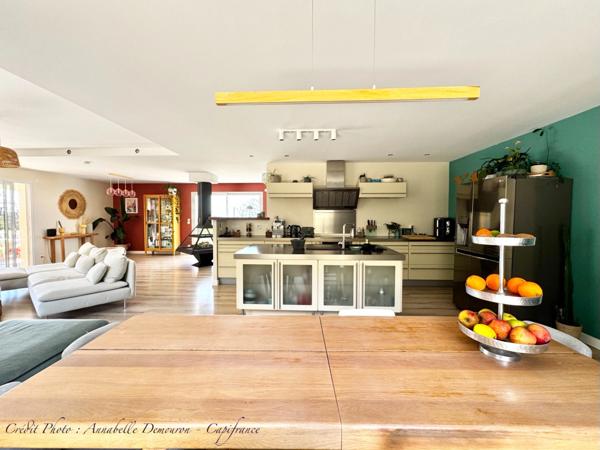 Villa d'architecte BBC à vendre à THIERS (CHOPINE) avec vaste terrain et piscine chauffée.