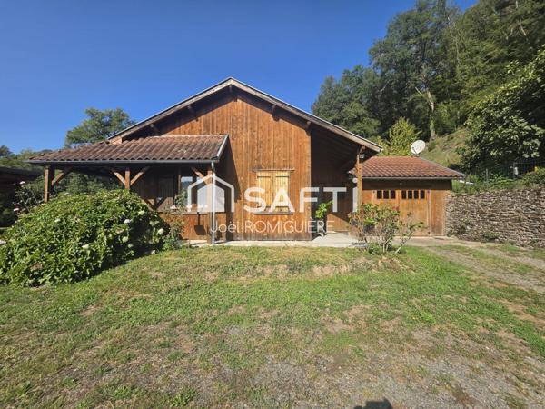 Maison au bord du Lot