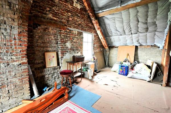 Proche Gare, 3ch, jardin, garage, combles aménageables