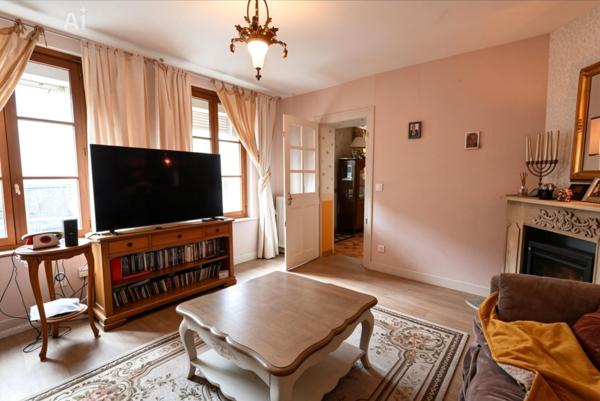 Proche Gare, 3ch, jardin, garage, combles aménageables
