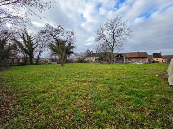 Terrain à vendre de 1 200,00 m² VERS SOUS SELLIERES (39)