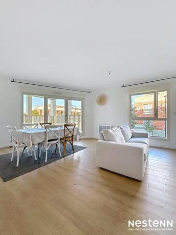 Vernon : superbe T2 neuf avec terrasse et parking, prêt à emménager !